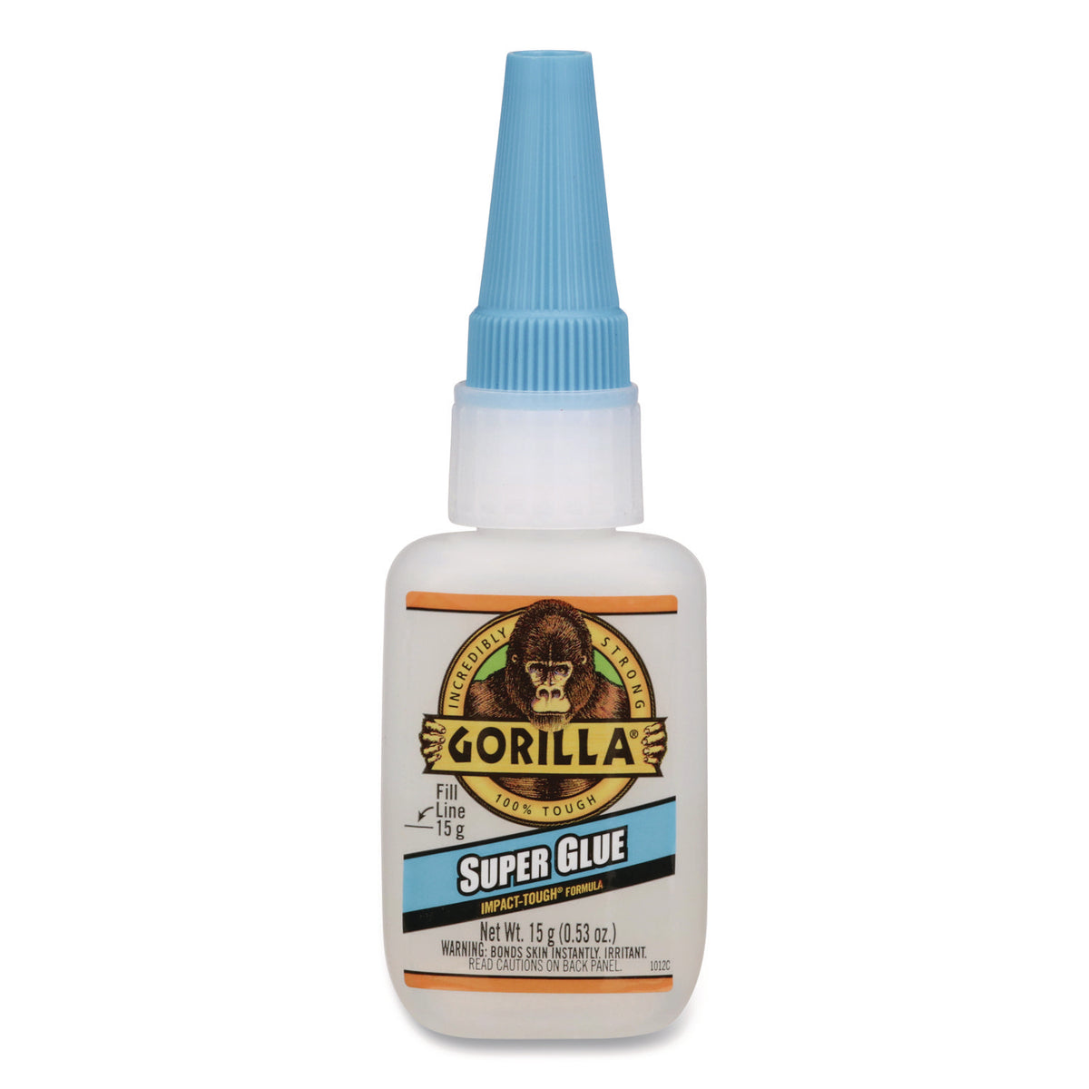 Super Glue, 0.53 oz, Dries Clear