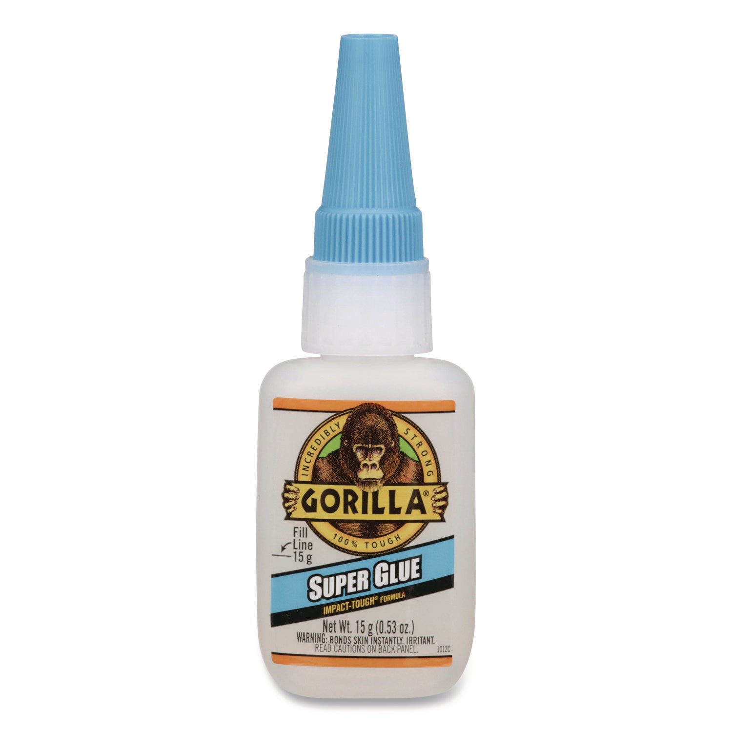 Super Glue, 0.53 oz, Dries Clear