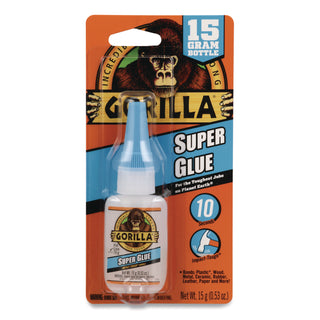 Super Glue, 0.53 oz, Dries Clear