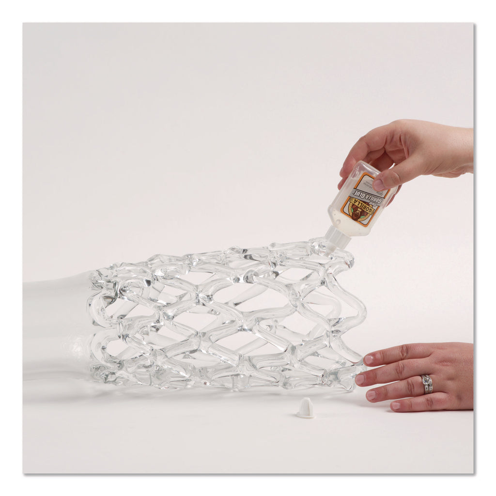 Clear Gorilla Glue, 1.75 oz, Dries Clear