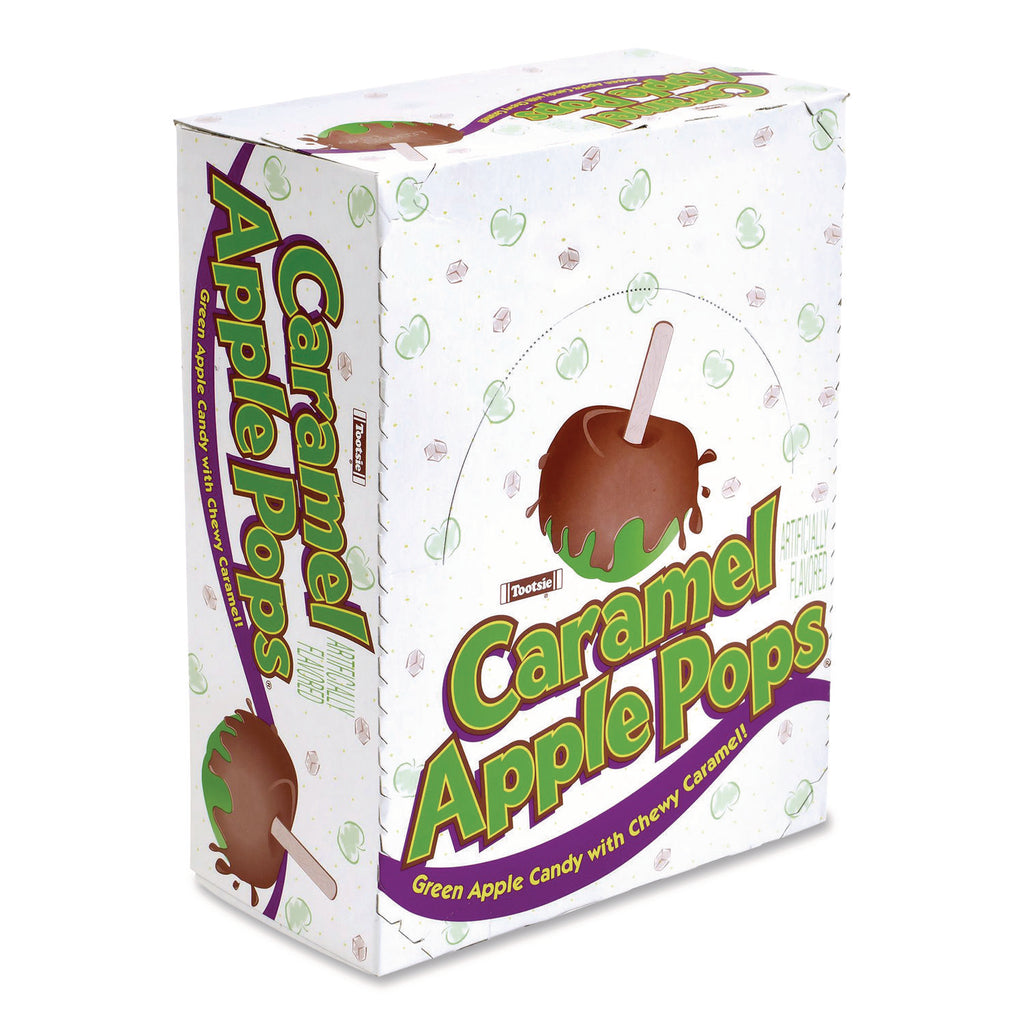 Caramel Apple Pops, 0.63 oz, 48/Carton, Ships in 1-3 Business Days