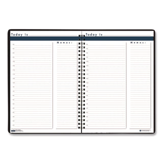 Recycled Nondated Assignment Book For Intermediate Grades, 40-Weeks: Eight-Subject Day, Blue Cover, (100) 11 x 8.5 Sheets
