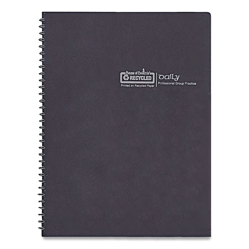 Recycled Nondated Assignment Book For Intermediate Grades, 40-Weeks: Eight-Subject Day, Blue Cover, (100) 11 x 8.5 Sheets