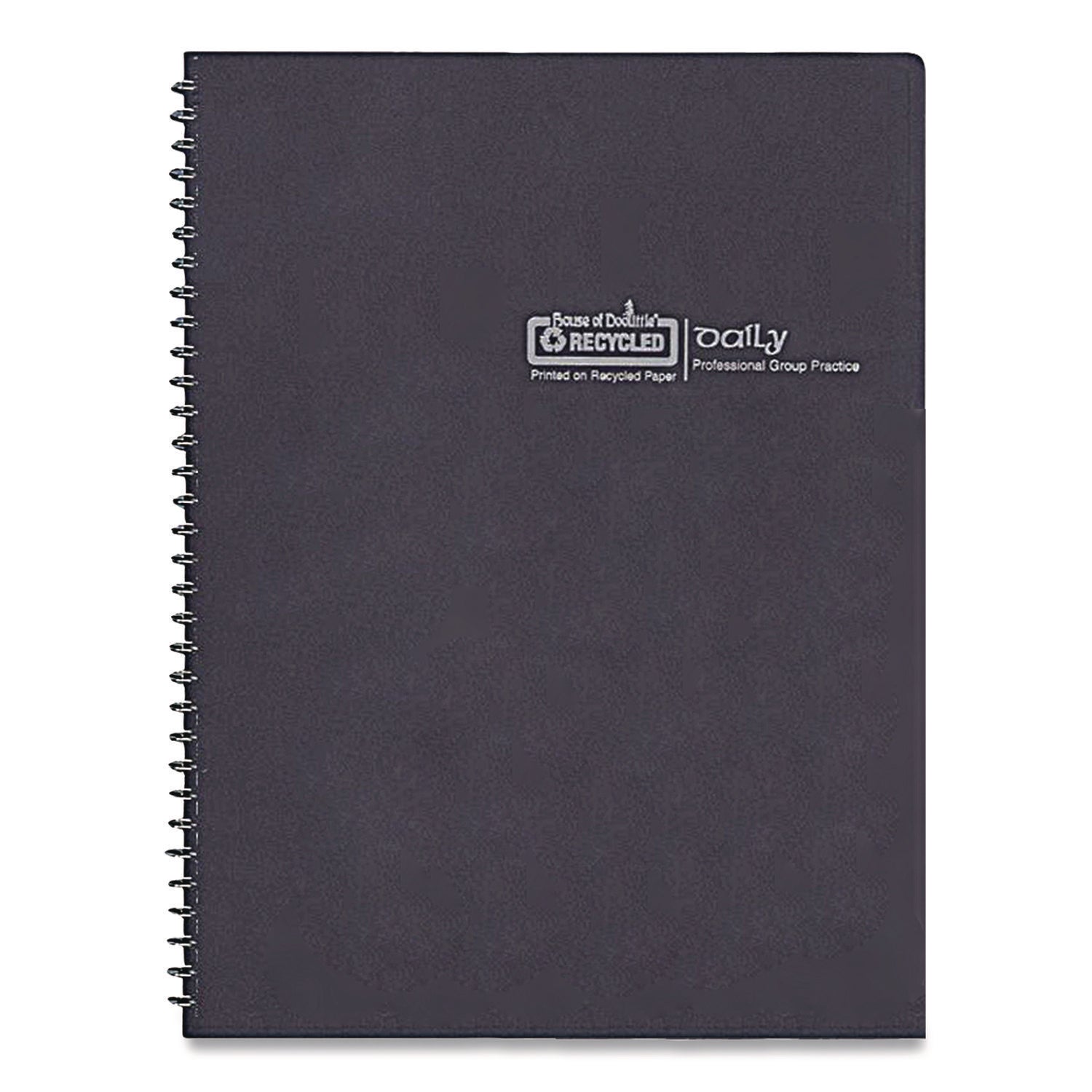 Recycled Nondated Assignment Book For Intermediate Grades, 40-Weeks: Eight-Subject Day, Blue Cover, (100) 11 x 8.5 Sheets