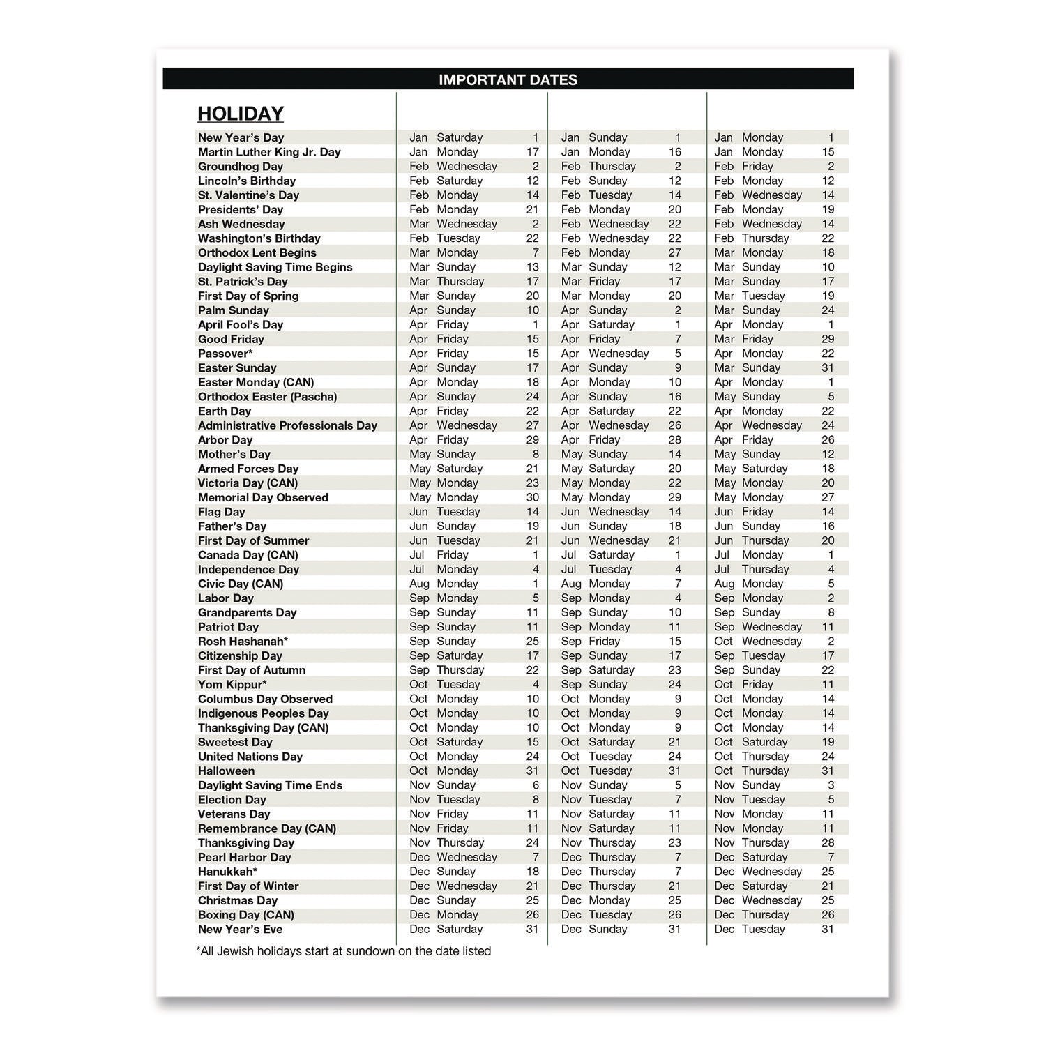 Recycled Nondated Assignment Book For Intermediate Grades, 40-Weeks: Eight-Subject Day, Blue Cover, (100) 11 x 8.5 Sheets