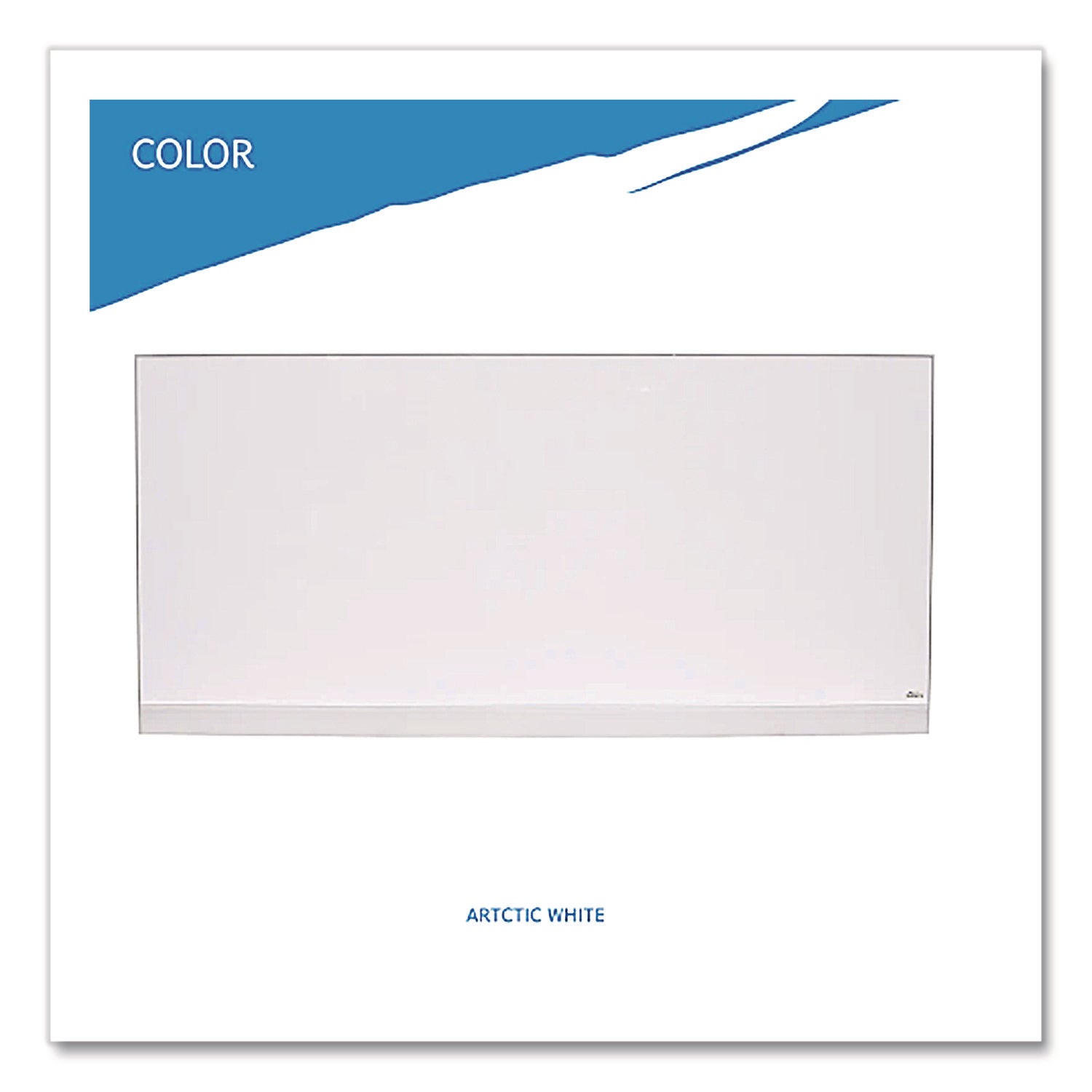 Polarity Magnetic Dry Erase White Board, 48 x 32, White Surface, Silver Aluminum Frame