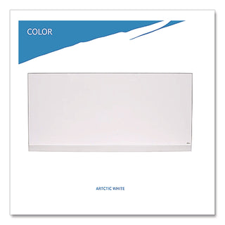 Polarity Magnetic Dry Erase White Board, 48 x 32, White Surface, Silver Aluminum Frame