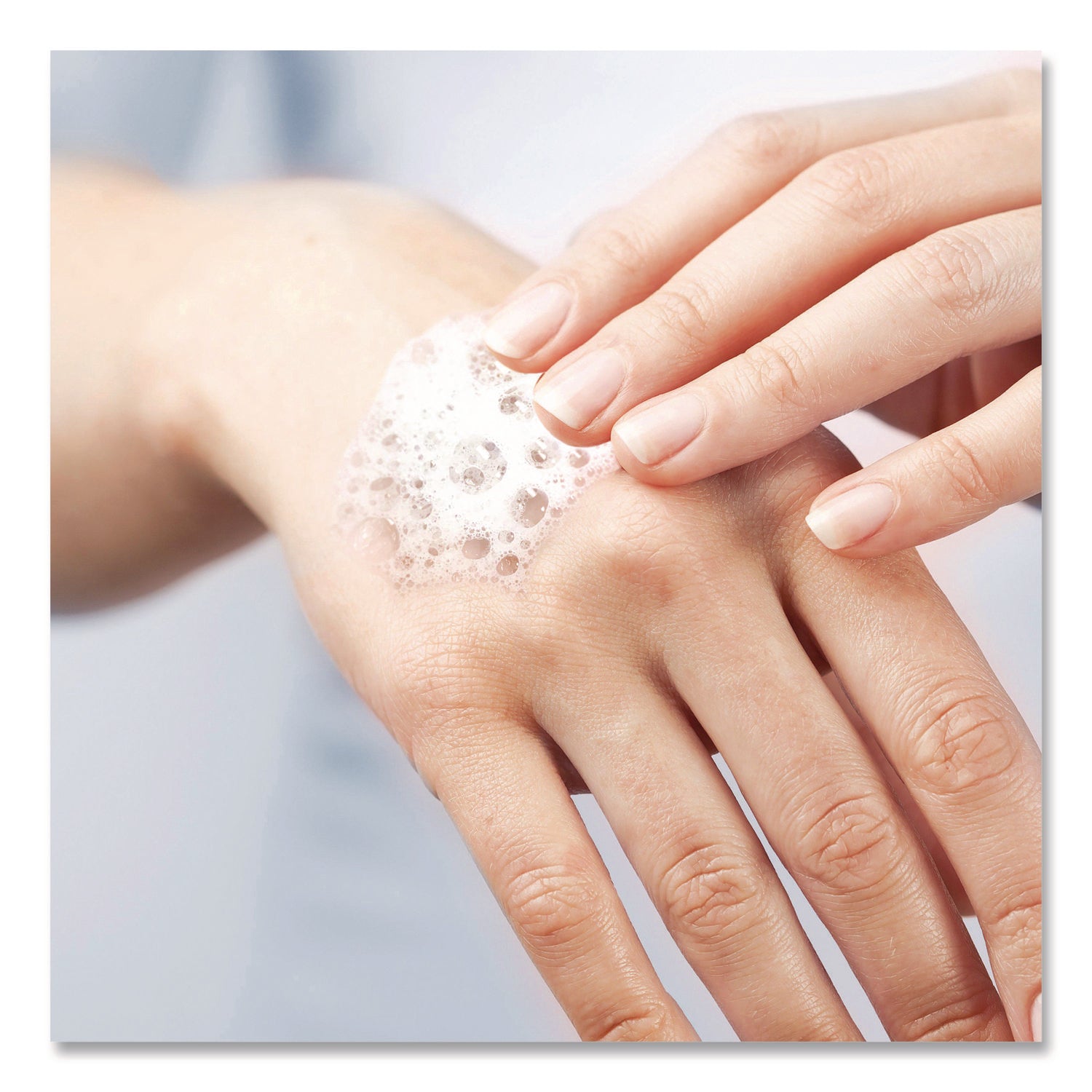 Essential Alcohol-Free Foam Hand Sanitizer, 1,200 mL, Unscented, 2/Carton