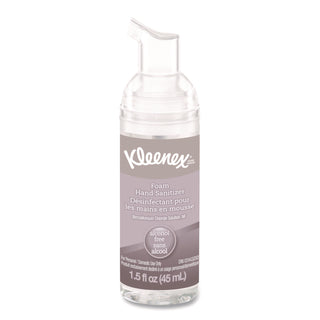 Alcohol-Free Foam Hand Sanitizer, 1.5 oz Pump Bottle, Unscented, 24/Carton