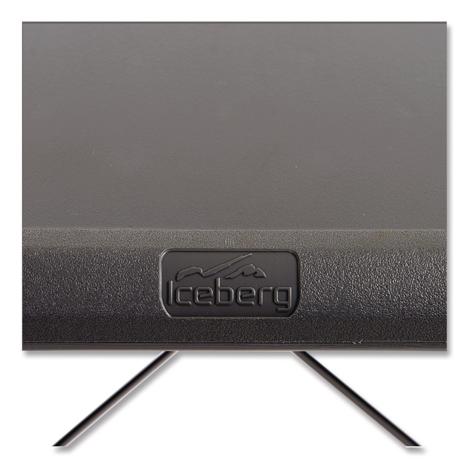 IndestrucTable Industrial Folding Table, Rectangular, 60" x 30" x 29", Charcoal