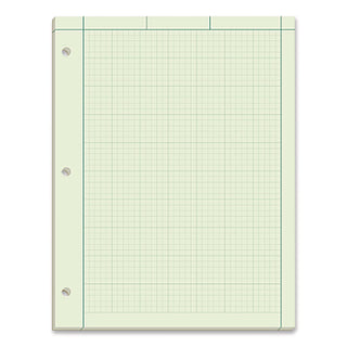 Ampad Green Tint Engineer's Quadrille Pad, Sold as 1 Pad