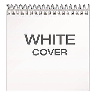 Steno Pads, Gregg Rule, White Cover, 60 Green-Tint 6 x 9 Sheets