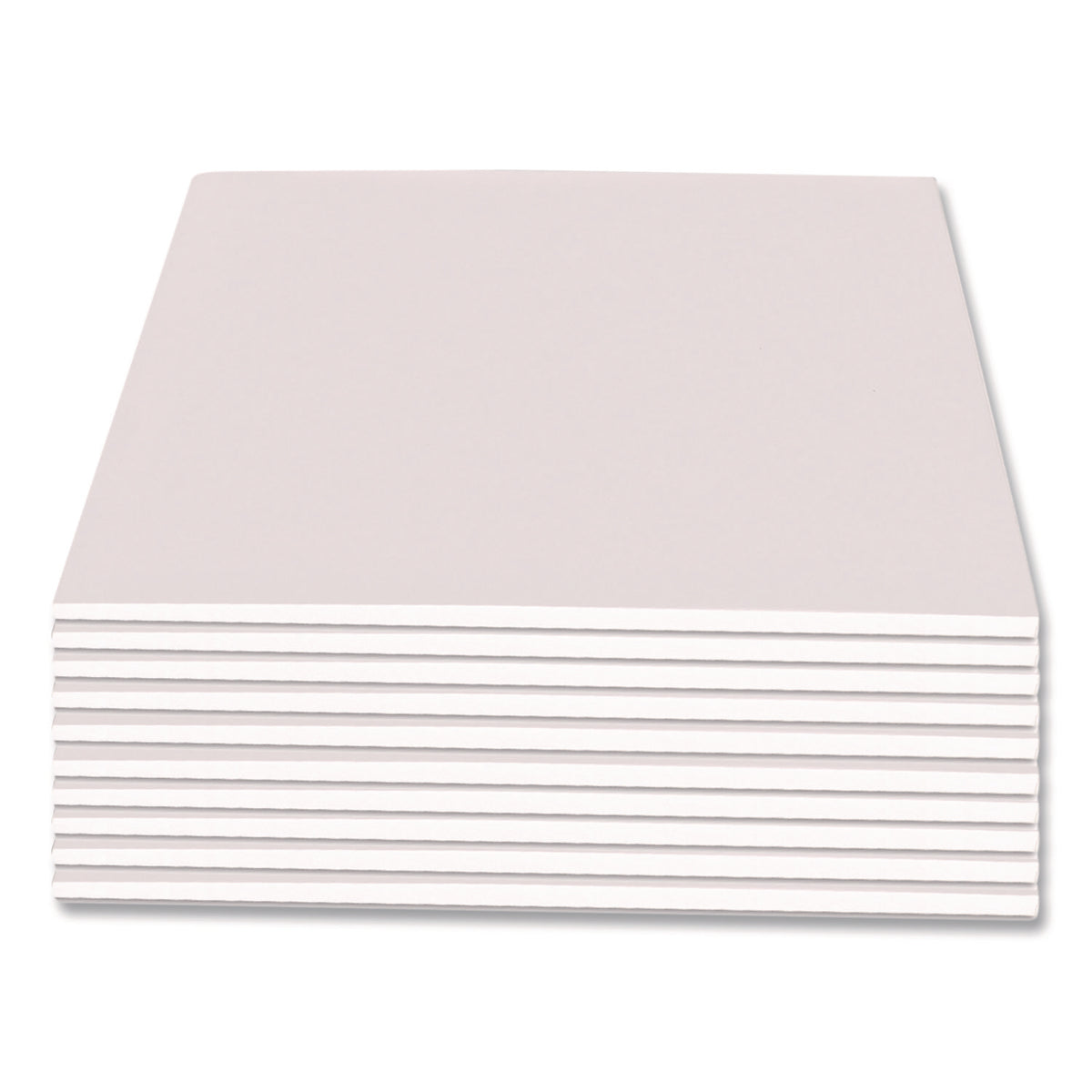 Scratch Pads, Unruled, 3 x 5, White, 100 Sheets, 12/Pack
