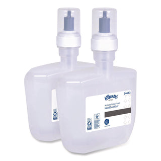 Super Moisturizing Foam Hand Sanitizer, 1,200 mL Cassette, Unscented, 2/Carton