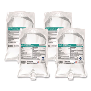 E2 Antibacterial Foaming Skin Cleanser, Fragrance Free, 1,000 mL Refill Bag, 6/Carton