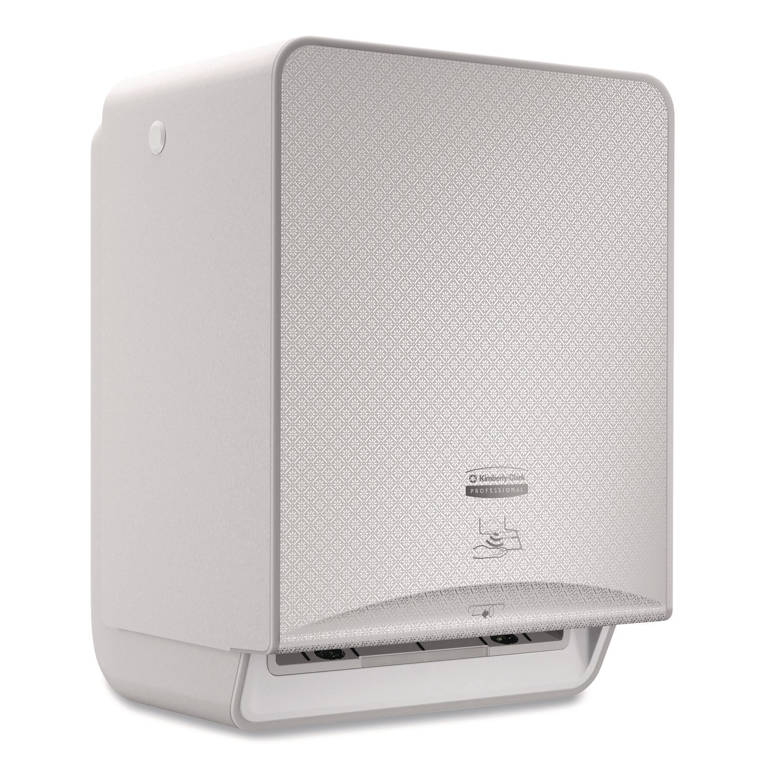 ICON Automatic Roll Towel Dispenser, 20.12 x 16.37 x 13.5, Silver Mosaic