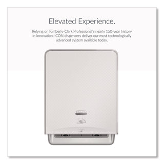 ICON Automatic Roll Towel Dispenser, 20.12 x 16.37 x 13.5, White Mosaic