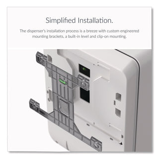 ICON Automatic Roll Towel Dispenser, 20.12 x 16.37 x 13.5, White Mosaic