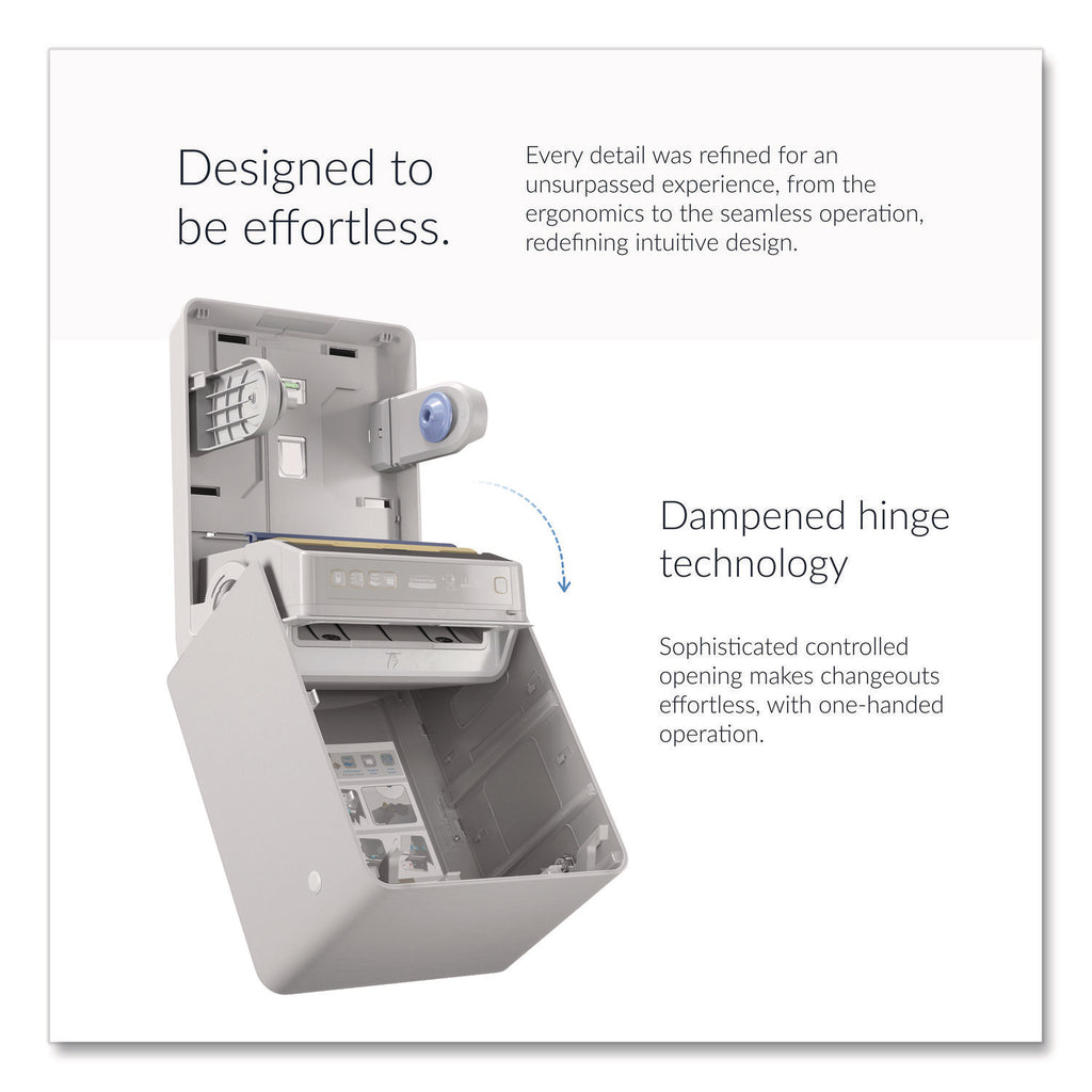 ICON Automatic Roll Towel Dispenser, 20.12 x 16.37 x 13.5, Black Mosaic