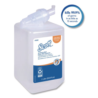Antimicrobial Foam Skin Cleanser, Fresh Scent, 1,000 mL Bottle, 6/Carton