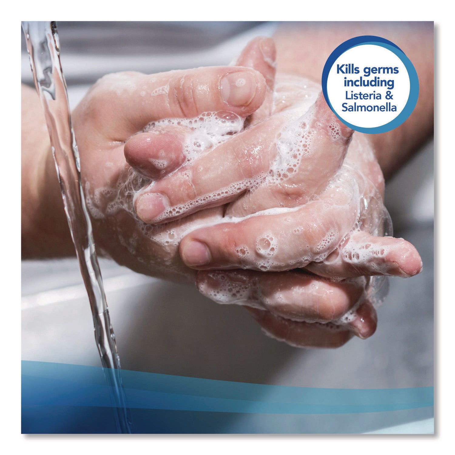 Antimicrobial Foam Skin Cleanser, Fresh Scent, 1,000 mL Bottle, 6/Carton