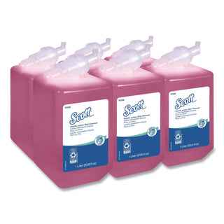 Essential Skin Cleanser, Floral, 1,000 mL Refill, 6/Carton
