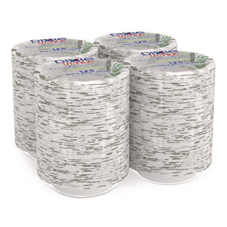 Pathways with Soak Proof Shield Heavyweight Paper Bowls, WiseSize, 12 oz, Green/Burgundy, 500/Carton