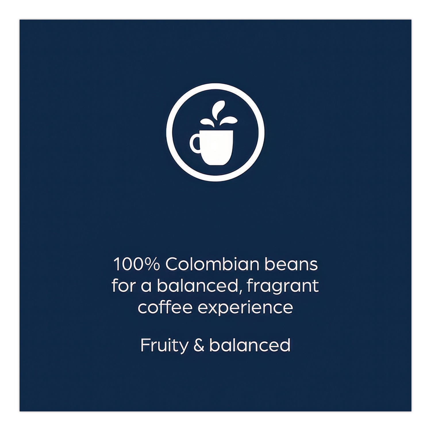 Coffee Freshpack Pods, Colombia, Medium Roast, 0.28 oz, 100/Carton