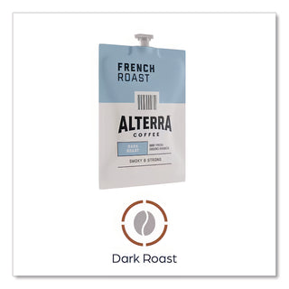 Coffee Freshpack Pods, French Roast, Dark Roast, 0.32 oz, 100/Carton
