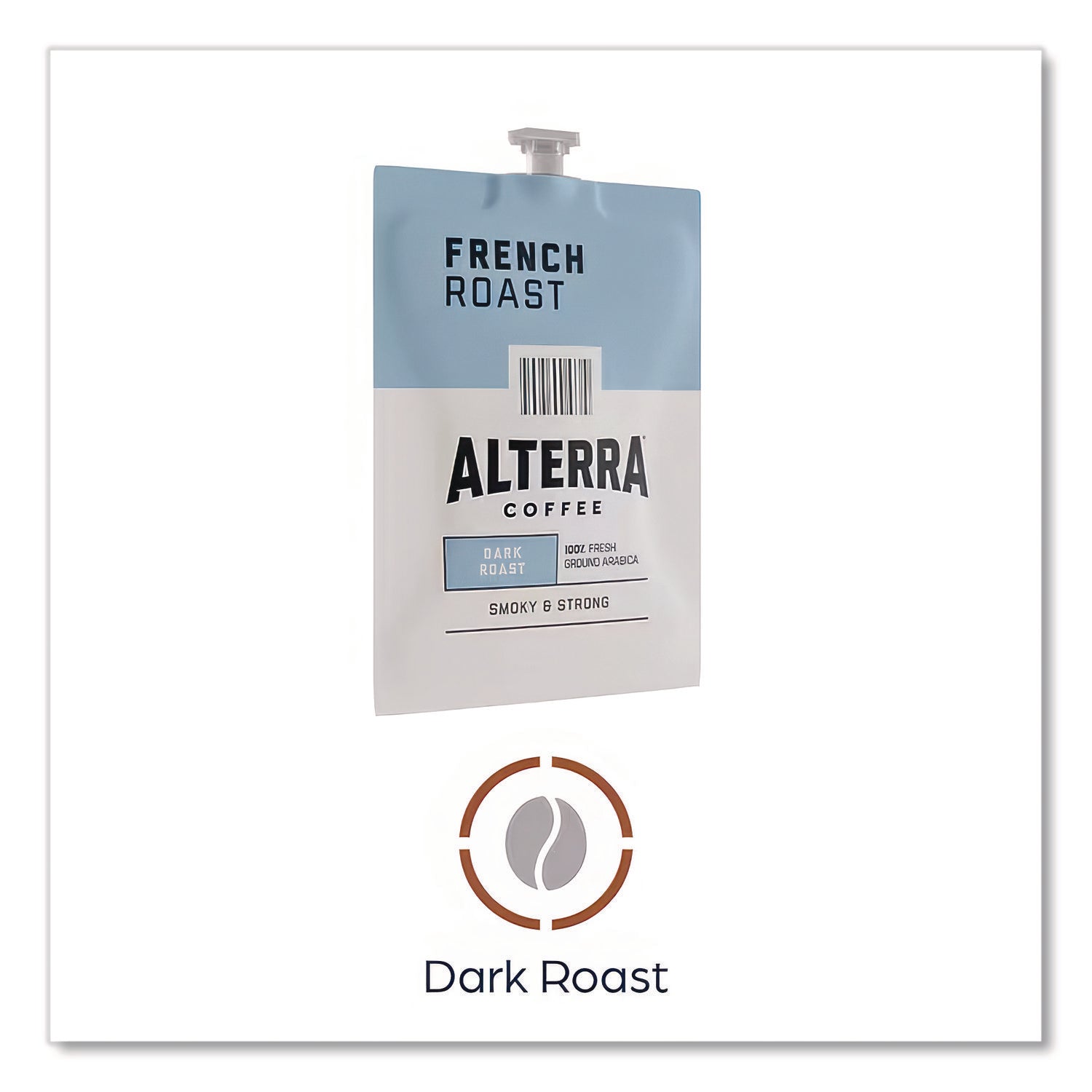 Coffee Freshpack Pods, French Roast, Dark Roast, 0.32 oz, 100/Carton