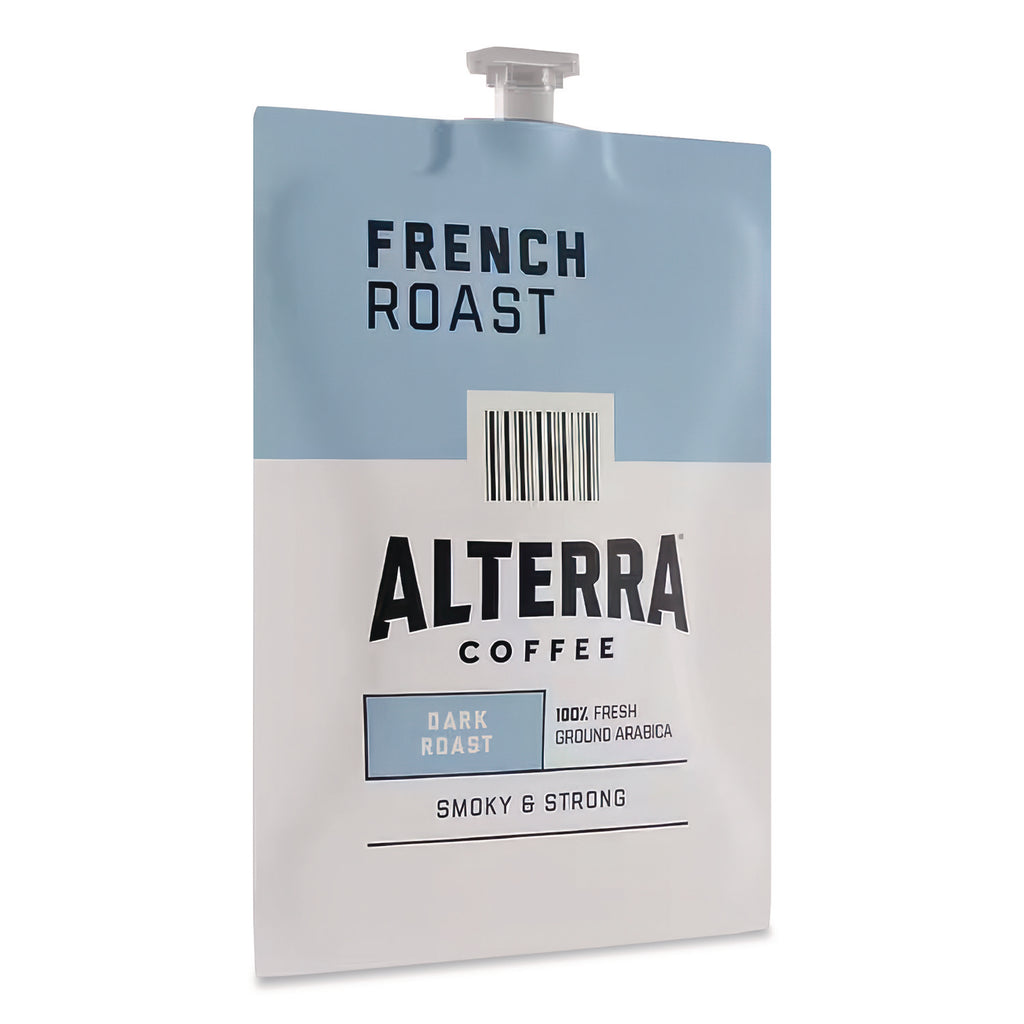 Coffee Freshpack Pods, French Roast, Dark Roast, 0.32 oz, 100/Carton