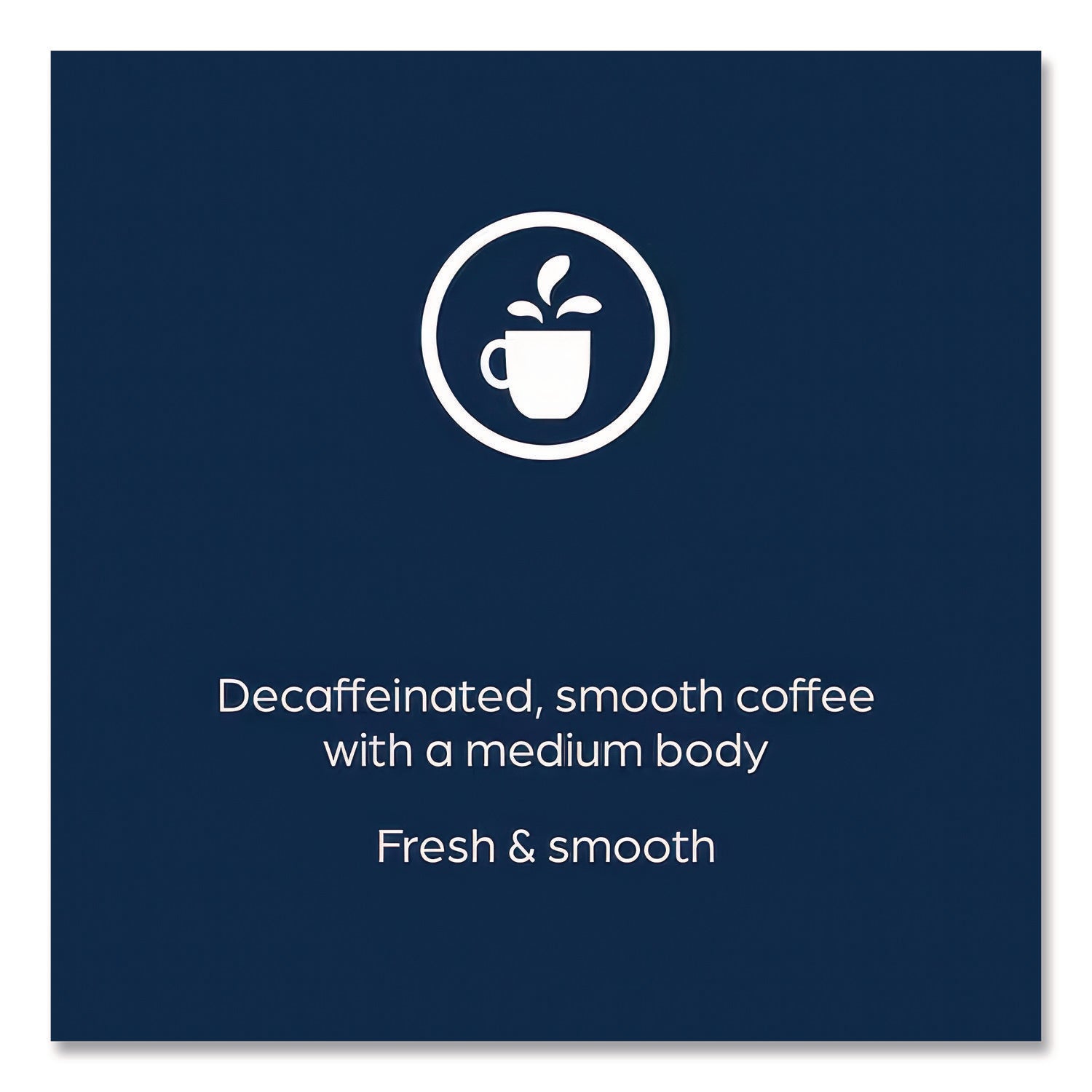 Coffee Freshpack Pods, House Blend Decaf, Light Roast, 0.25, 100/Carton