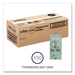 Tea Freshpack Pods, Peppermint Herbal, 0.07 oz, 100/Carton