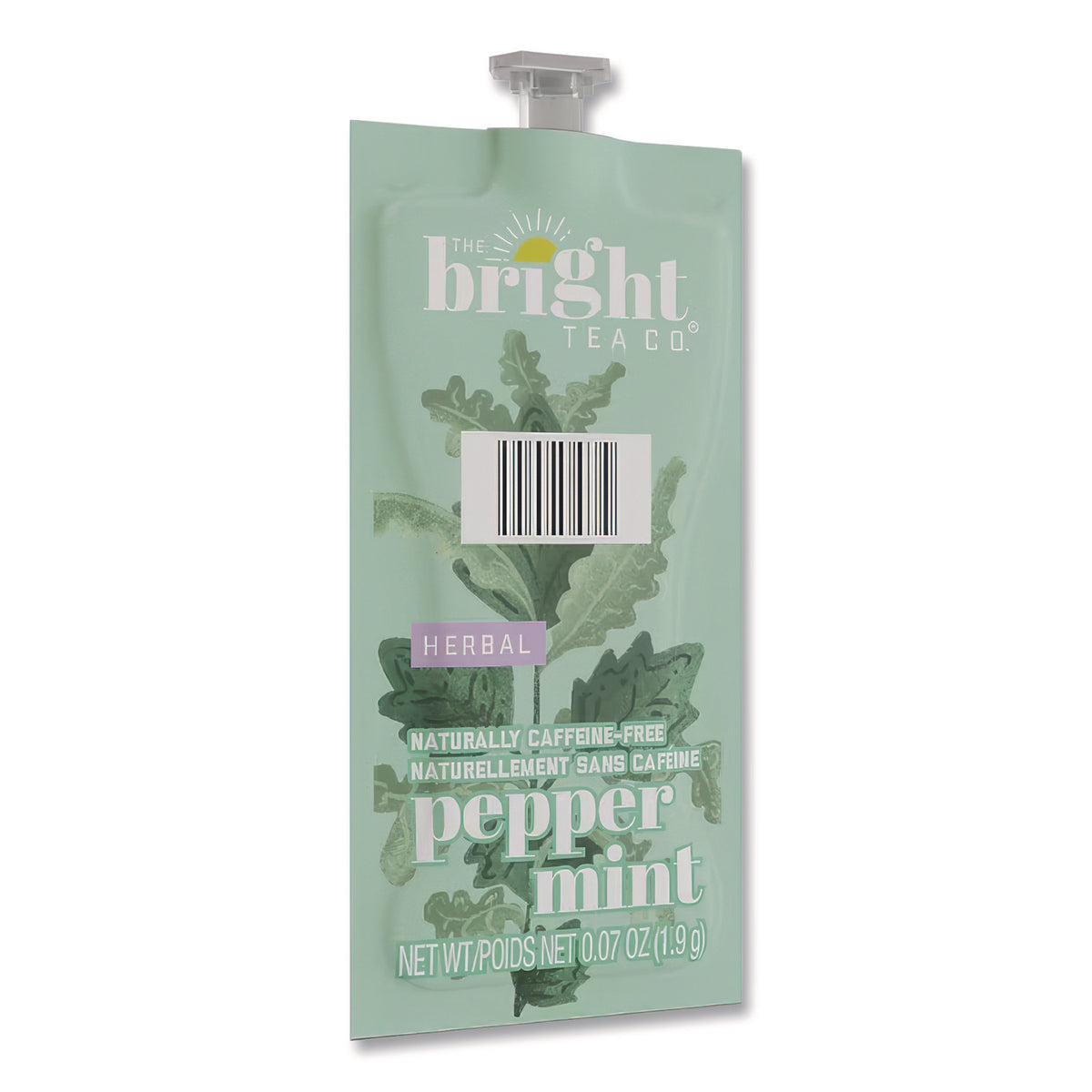 Tea Freshpack Pods, Peppermint Herbal, 0.07 oz, 100/Carton