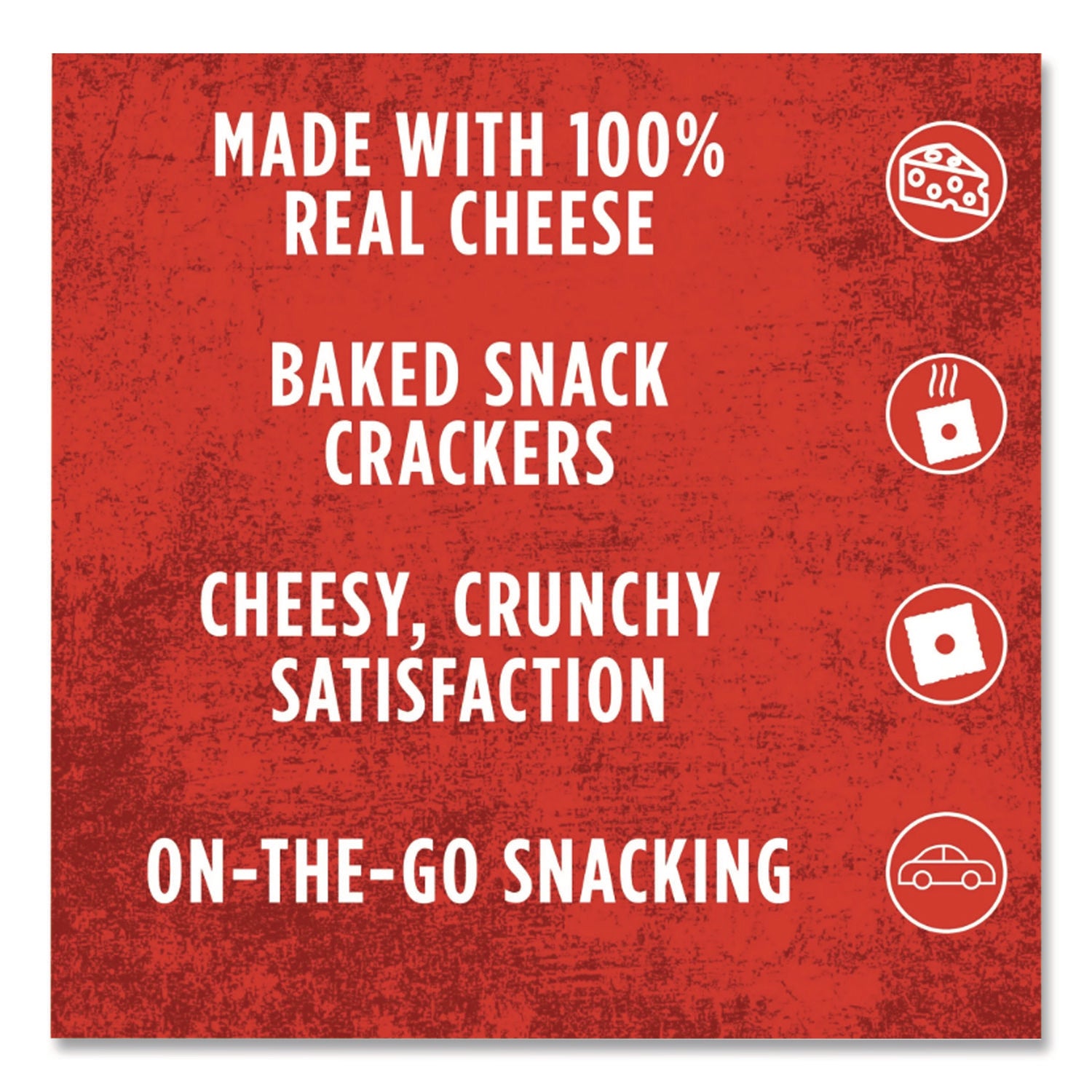 Cheez-it Crackers, Original, 1.5 oz Pack, 45 Packs/Carton