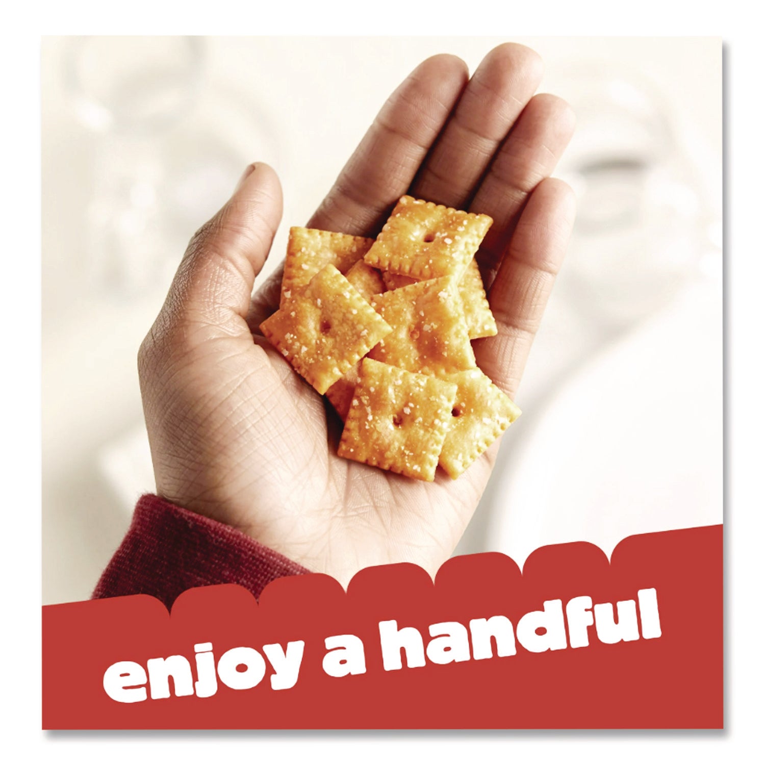 Cheez-it Crackers, Original, 1.5 oz Pack, 45 Packs/Carton