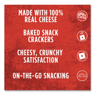Cheez-it Crackers, 1.5 oz Bag, Reduced Fat, 60/Carton