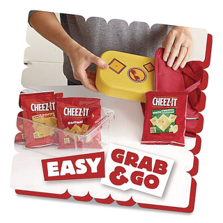 Baked Snack Crackers, Variety Pack, 0.75 oz Bag, 12/Box