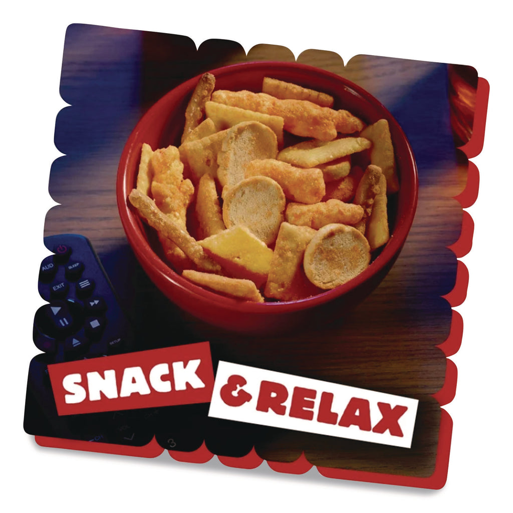 Cheez-it Baked Snack Mix, Classic Cheese, 4.5 oz Bag, 6/Pack