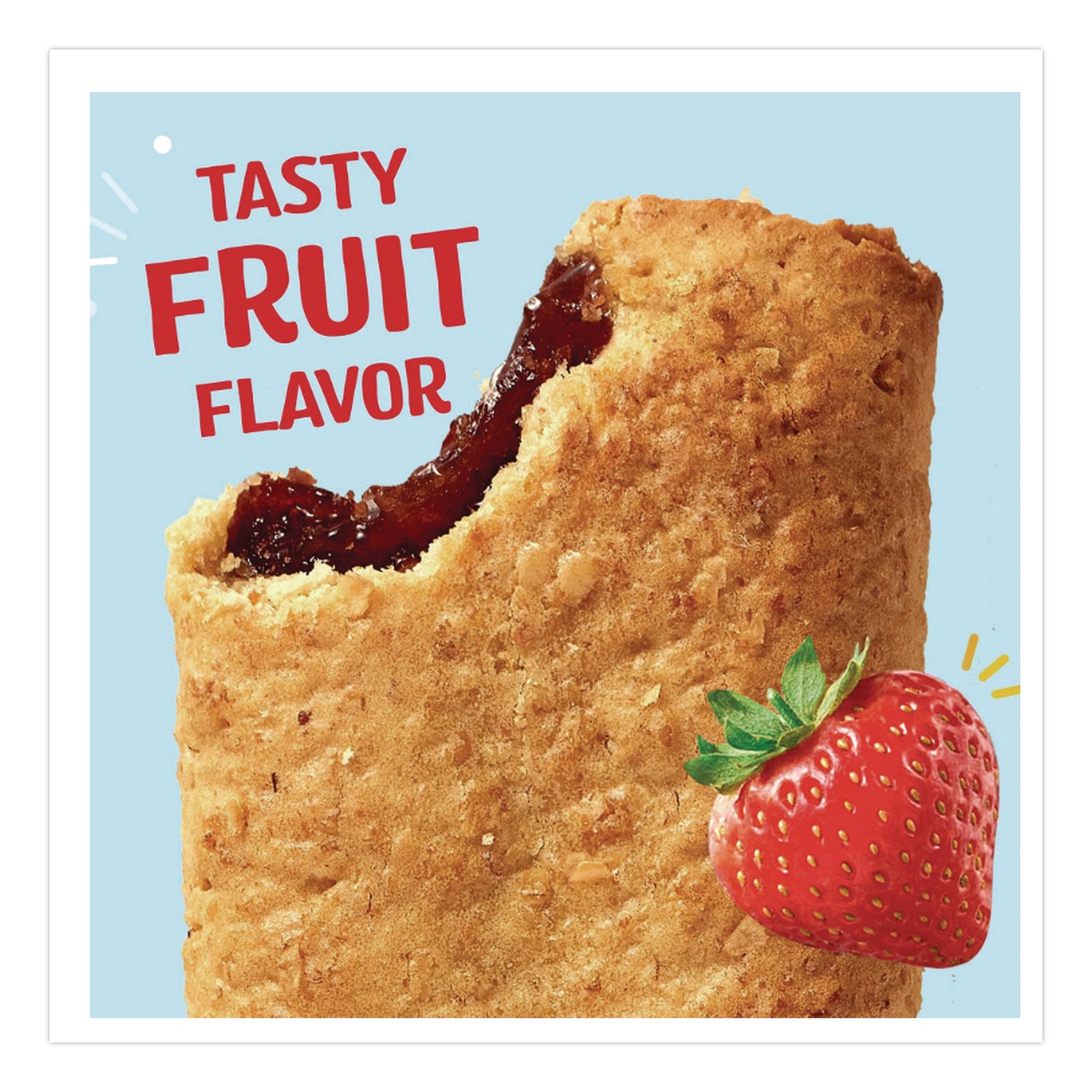 Nutri-Grain Soft Baked Breakfast Bars, Strawberry, 1.3 oz, 8/Box