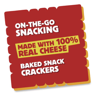 Cheez-It Crackers, 1.5 oz Single-Serving Snack Bags, White Cheddar, 8/Box