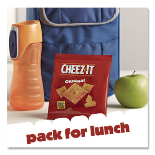 Cheez-It Crackers, 1.5 oz Single-Serving Snack Pack, 8/Box