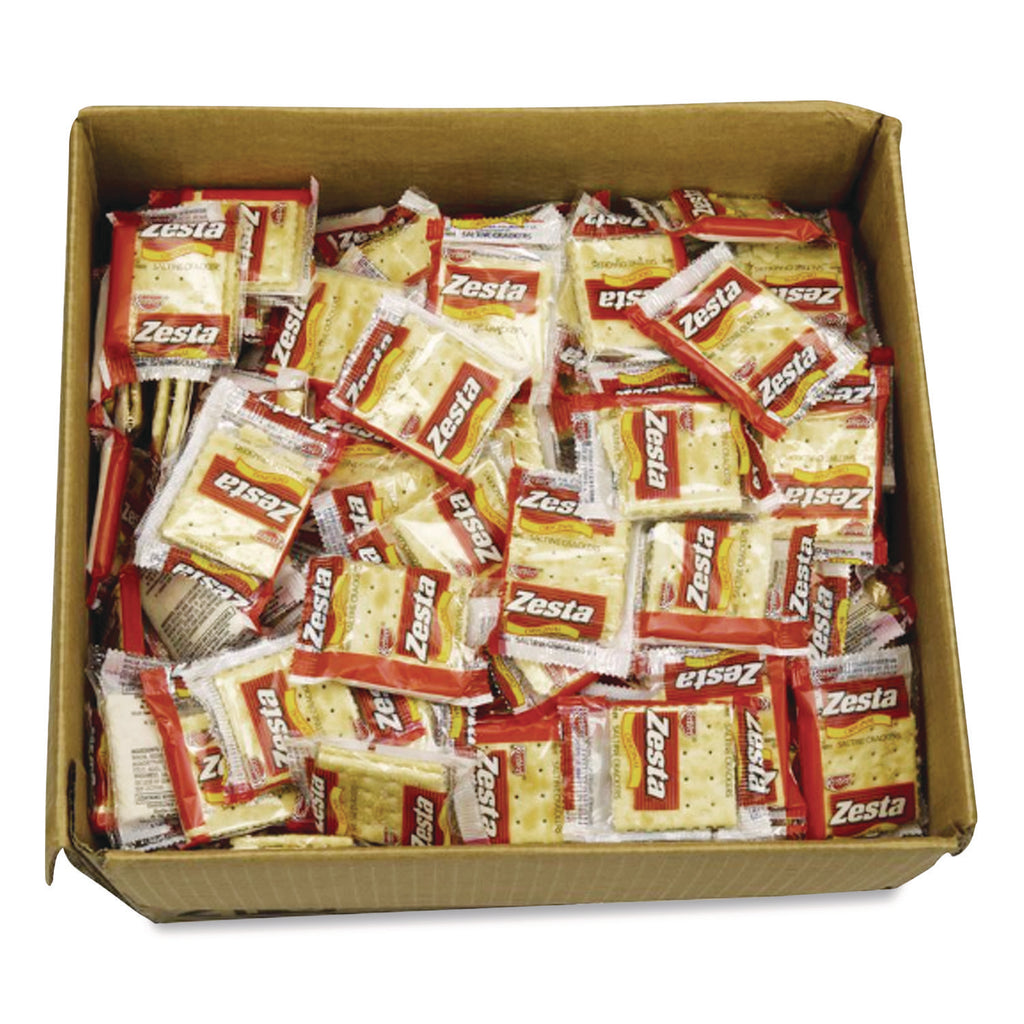 Zesta Saltine Crackers, 2 Crackers/Pack, 500 Packs/Carton