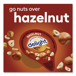 Coffee Creamer, Hazelnut, .44 oz Liquid, 24/Box, Sold as 1 Box, 24 Each per Box