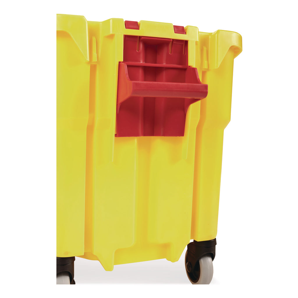 WaveBrake 2.0 Bucket, 8.75 gal, Plastic, Yellow