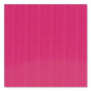 Poly Expanding Folders, 12 Sections, Cord/Hook Closure, 1/6-Cut Tabs, Letter Size, Pink/Clear