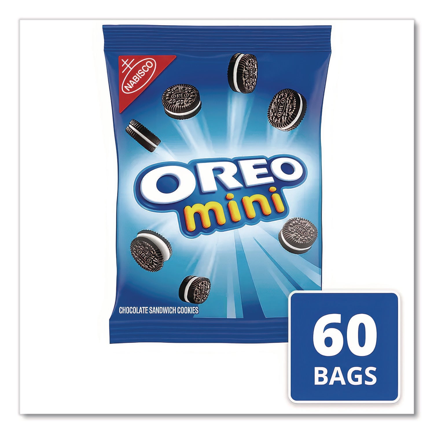 Oreo Minis - Single Serve, 1.75 oz Packets, 60/Carton
