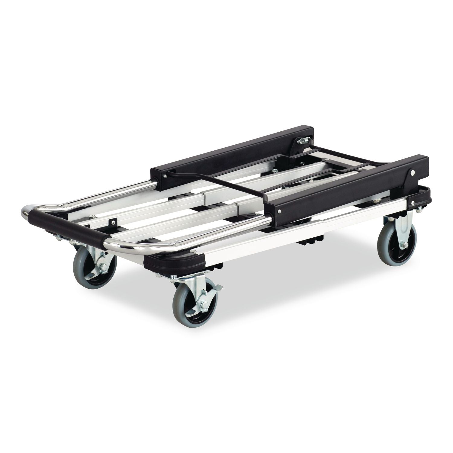 Stow-Away Collapsible Medium Hand Truck, 275 lb Capacity, 19 x 17.75 x 38.75, Aluminum
