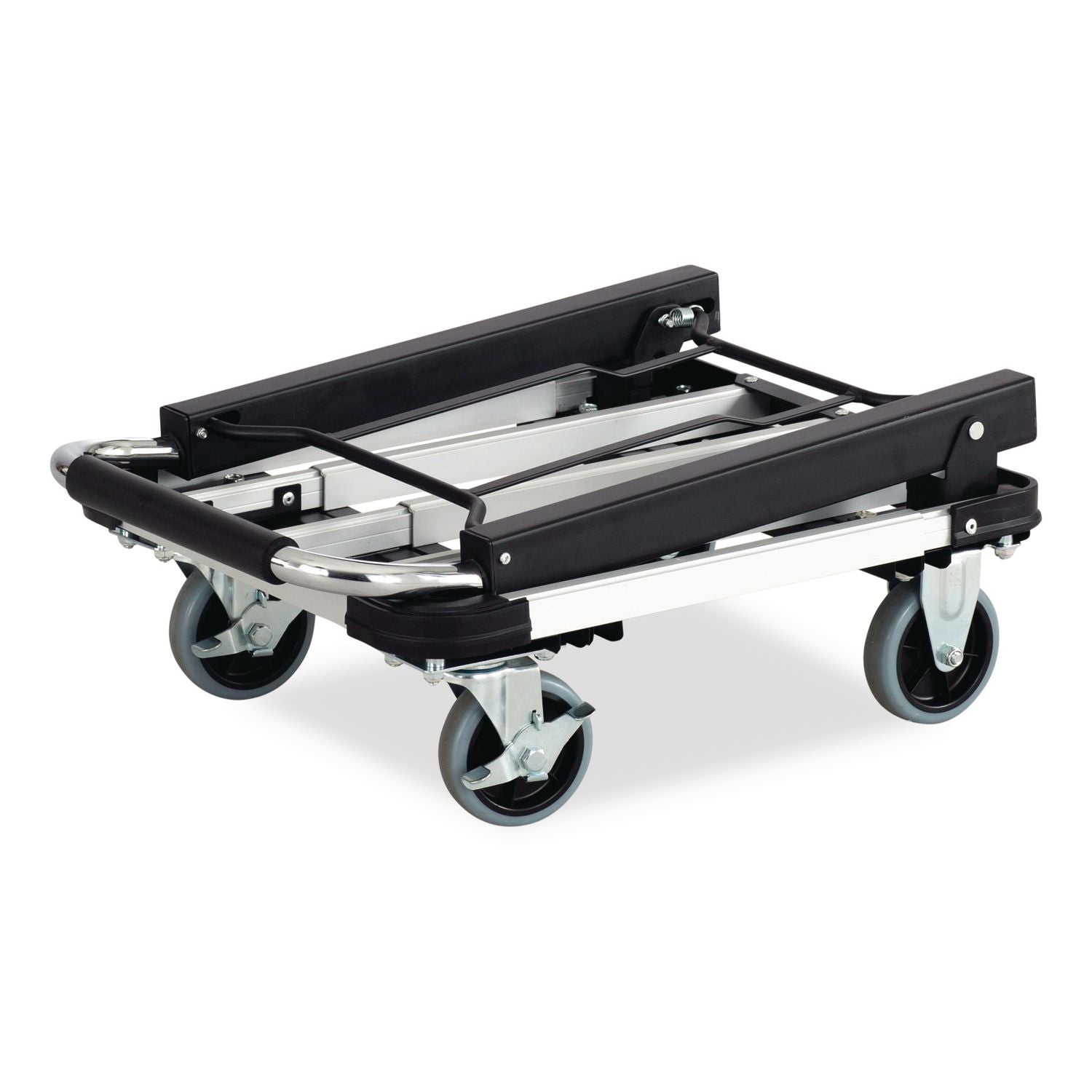 Stow-Away Collapsible Medium Hand Truck, 275 lb Capacity, 19 x 17.75 x 38.75, Aluminum