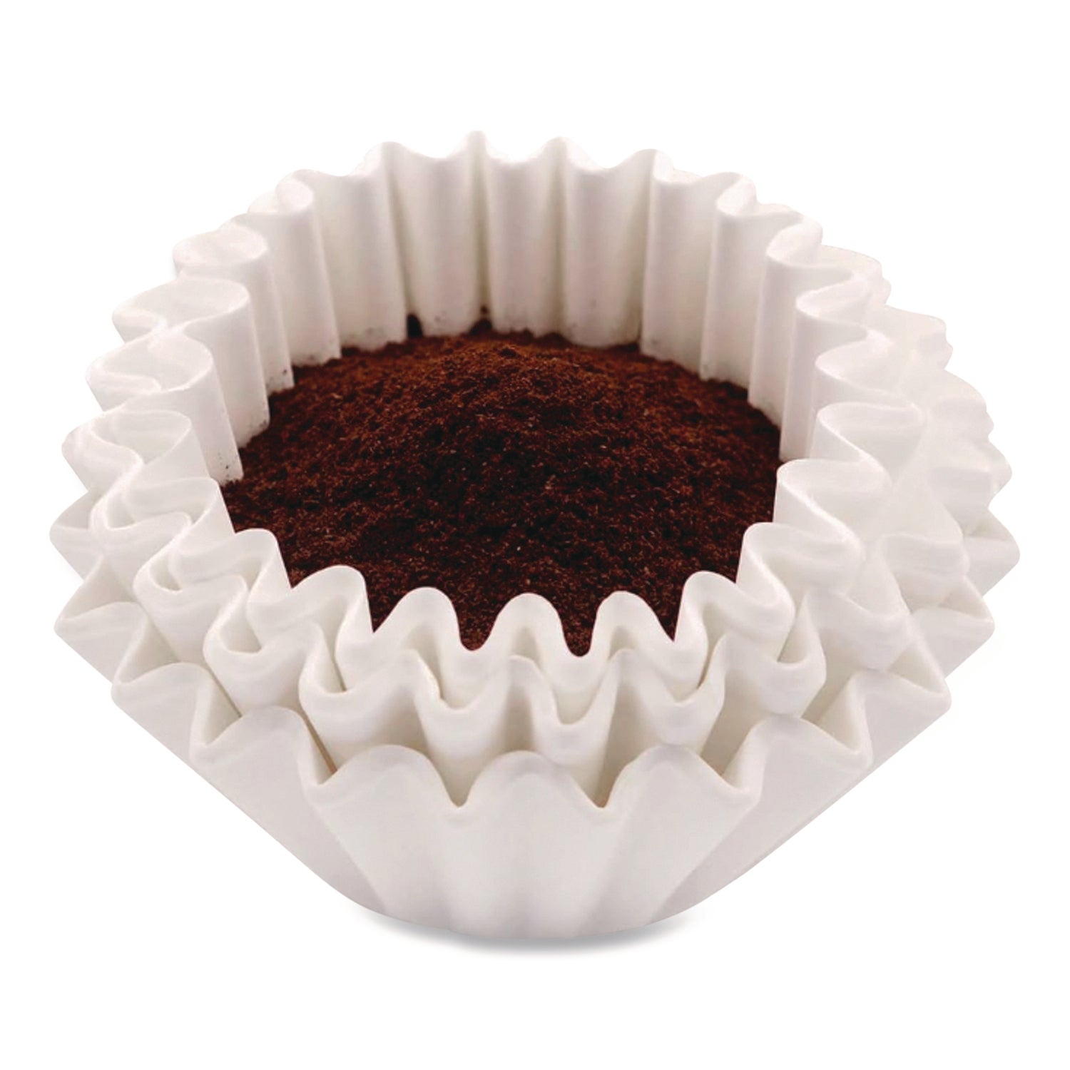 Basket Filters for Commercial Coffeemakers, 12 Cup Size, 1,000/Carton
